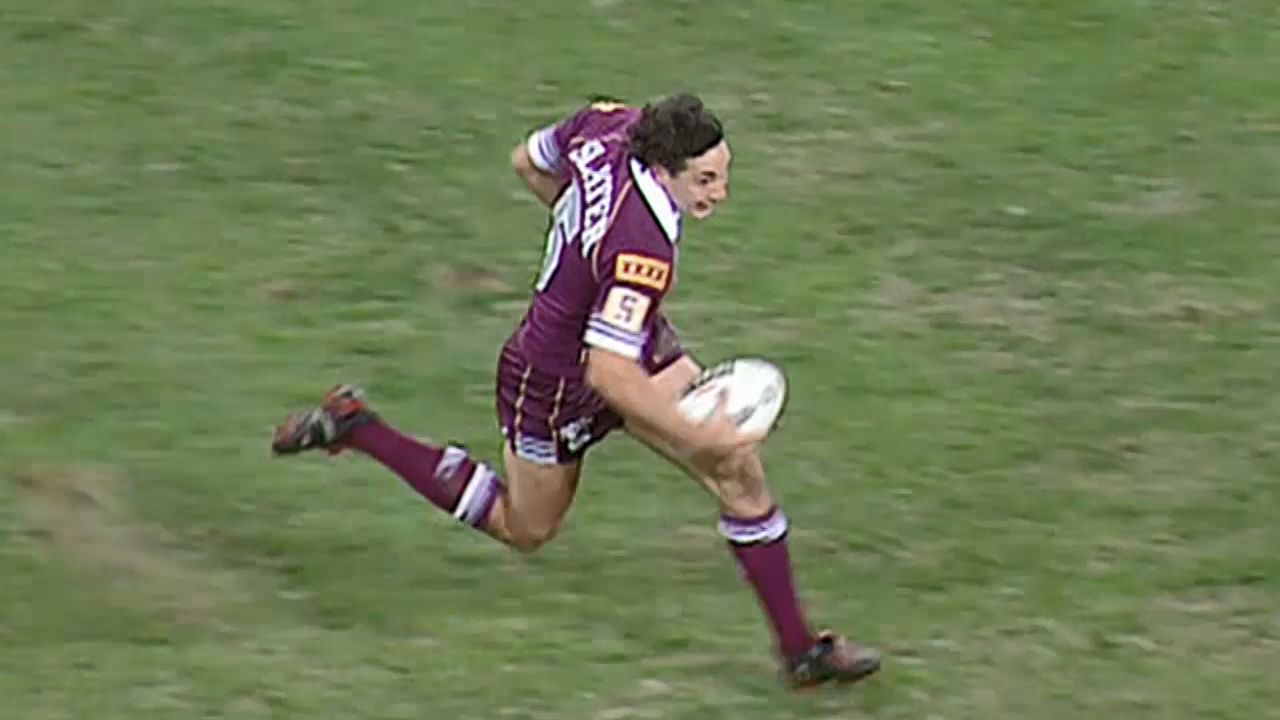 EXCLUSIVE: Billy Slater reveals his 'reactional' mindset behind one of the great State of Origin tries 