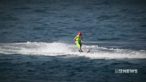 Sarah Teelow was a world champion water skier at just 20 years old. Picture: 9NEWS