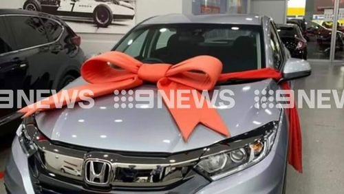 A car was allegedly stolen from Warrandyte Street in Melbourne. 