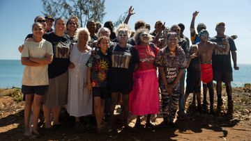 Munupi clan who has been fighting to stop Santos&#x27; Barossa gas project.