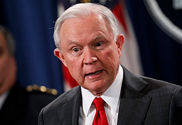 When did Jeff Sessions resign as US attorney-general at Donald Trump's request?