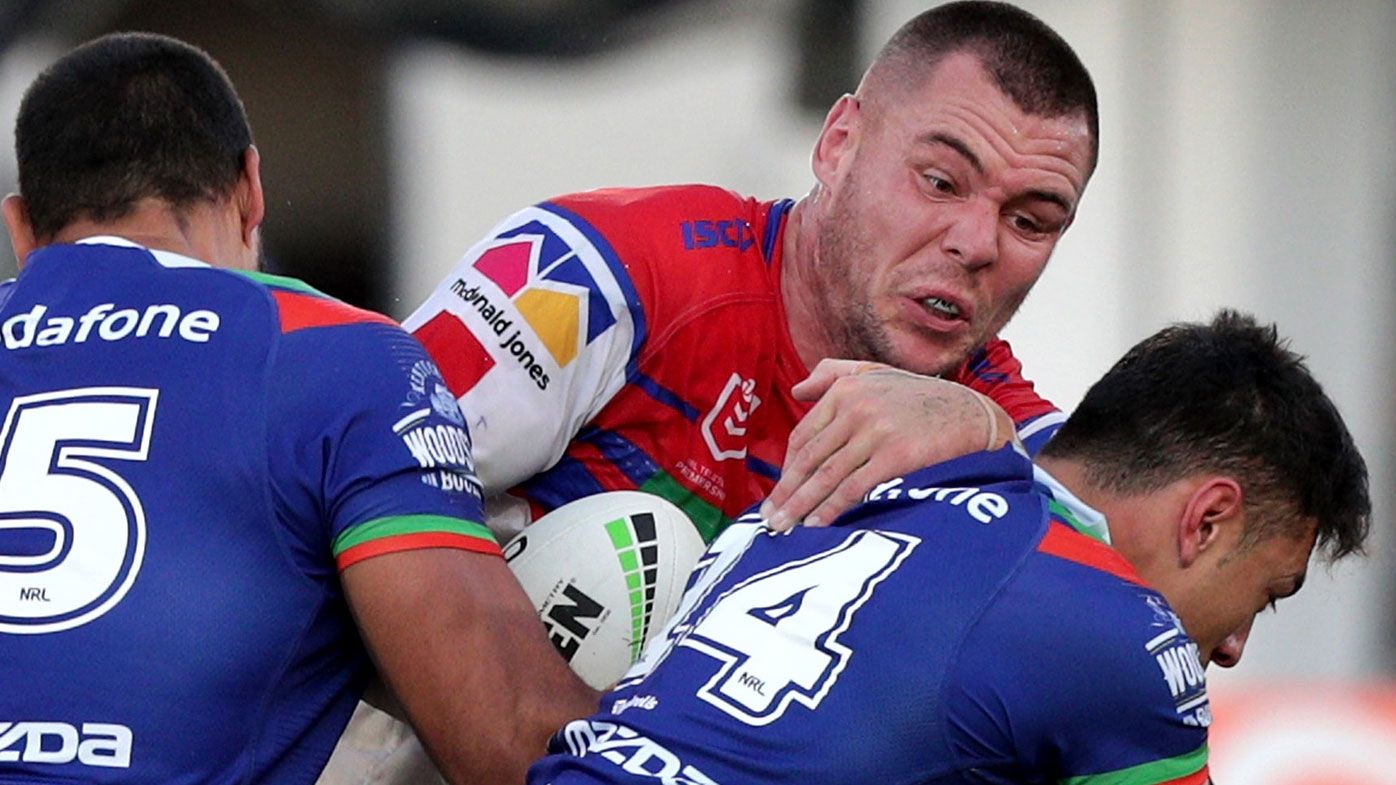 Newcastle prop David Klemmer compared to Knights great Paul Harragon after huge game