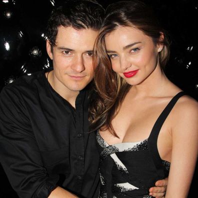 Orlando Bloom and wife Miranda Kerr in September 19, 2013. 