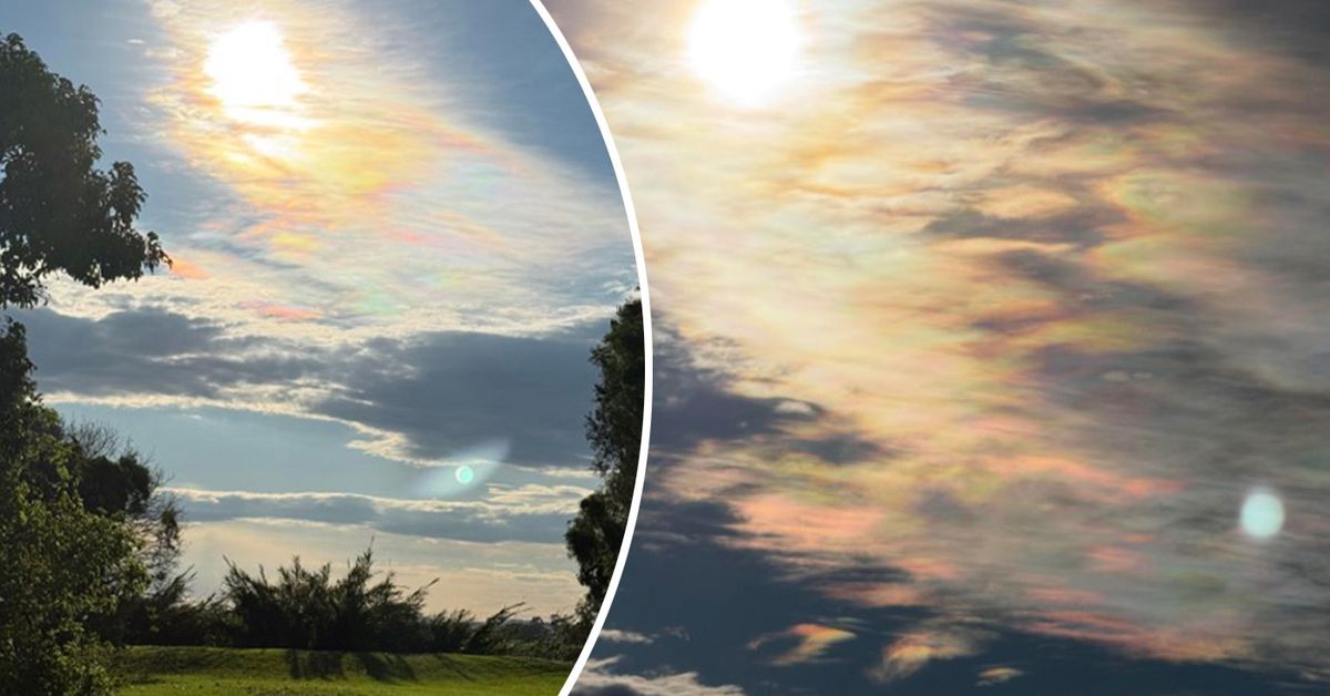 Stunning weather phenomenon captured on camera