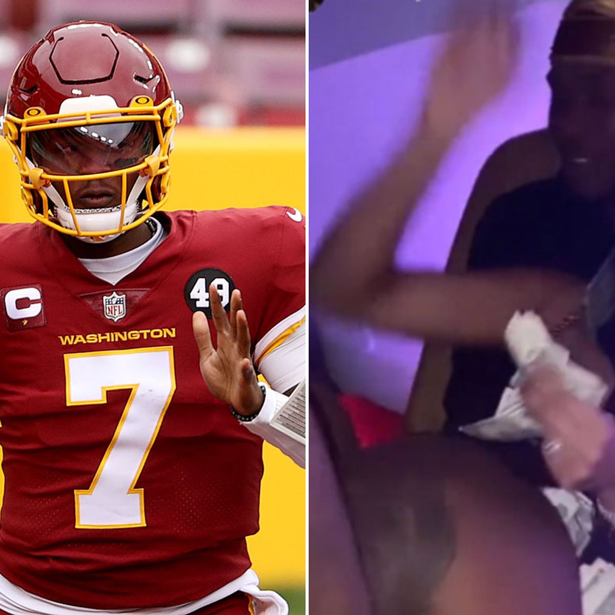 Dwayne Haskins starting for Washington after maskless stripper party