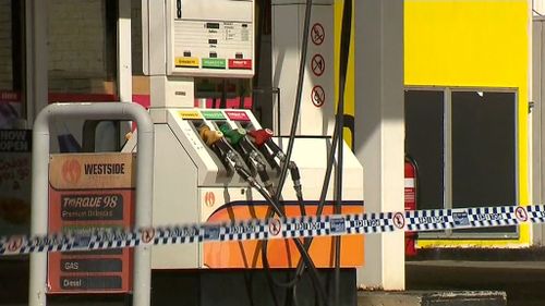 The robbery is the third at the business in recent months. (9NEWS)