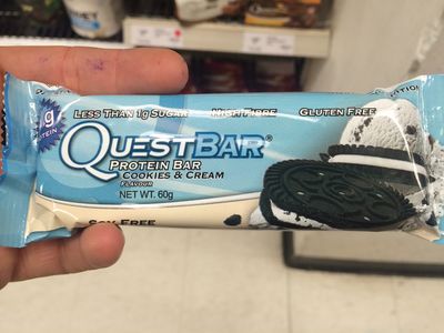 <strong>Quest Cookies &amp; Cream Bar</strong>