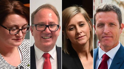 Labor Member for Braddon Justine Keay, Batman MP David Feeney, Labor Member for Longman Susan Lamb and Fremantle MP Josh Wilson could face High Court referral. (AAP/Facebook)