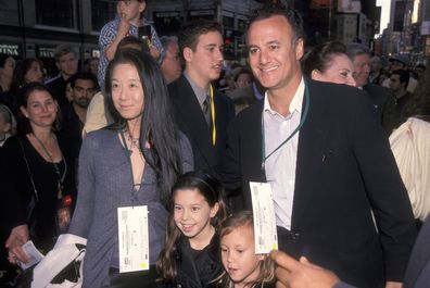 Vera Wang, husband Arthur Beck, and daughters Cecilia Becker and Josephine Becker (Photo by Ron Galella/Ron Galella Collection via Getty Images)