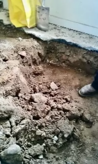 The coins were found during a kitchen renovation in 2019, when the homeowners in North Yorkshire ripped up the floorboards and cut through the concrete below.