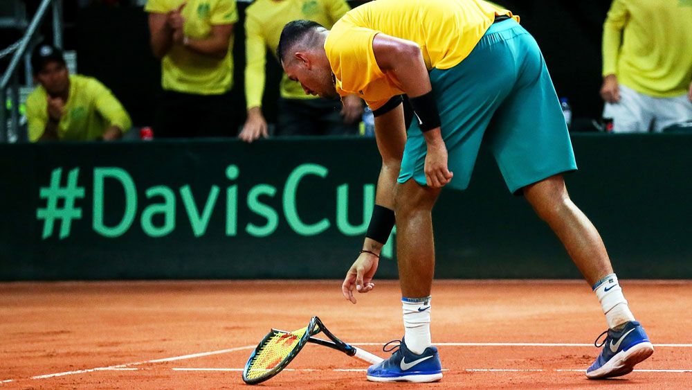 Australian Davis Cup coach Lleyton Hewitt despondent after Belgium Cup defeat