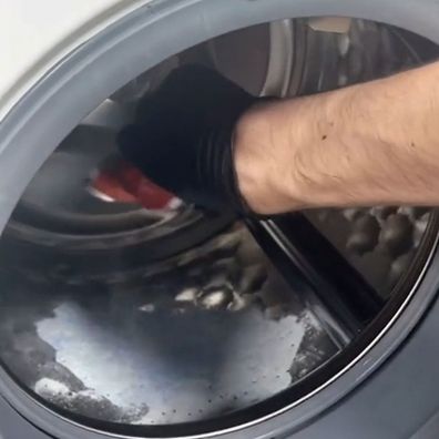 Washing machine cleaning TikTok