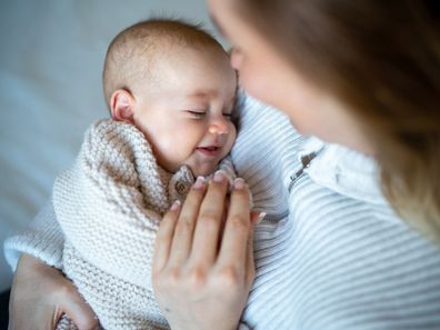 Mum with baby girl