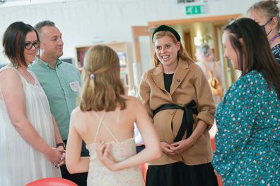 Princess Beatrice at Forget Me Not Children's Hospice garden party, September 2021