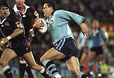 What name did Roy Slaven and HG Nelson give Glenn Lazarus in their Origin calls?