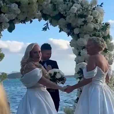 Rebel Wilson Ramona Agruma wedding