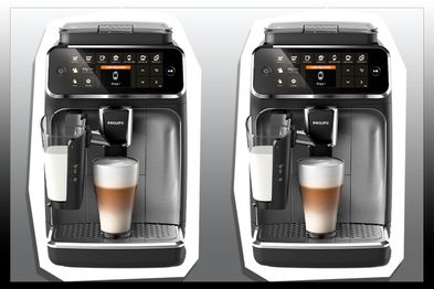 9PR: PHILIPS Series 4300 LatteGo Fully Automatic Espresso Coffee Machine with intuitive Display