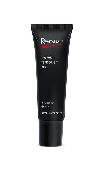 <p>When prepping toenails, soften cuticles with a cream or gel - like this one from Revitanail - to avoid tears in the skin and condition the nail bed.</p>