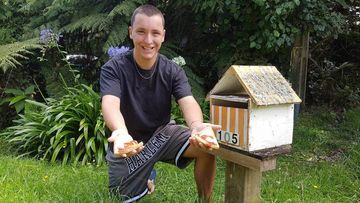 Jacob Coetzee is just one of dozens of Waiheke residents who have been &quot;terrorised&quot; by The Surfdale Sausager, a mysterious character who bewilderingly leaves sausages in letterboxes around the island.