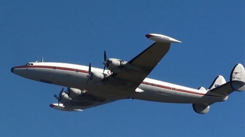 The Historical Aircraft Restoration Society is also home to a Lockheed Super Constellation, nicknamed 'Connie'. (YouTube: Cameron Reynolds)