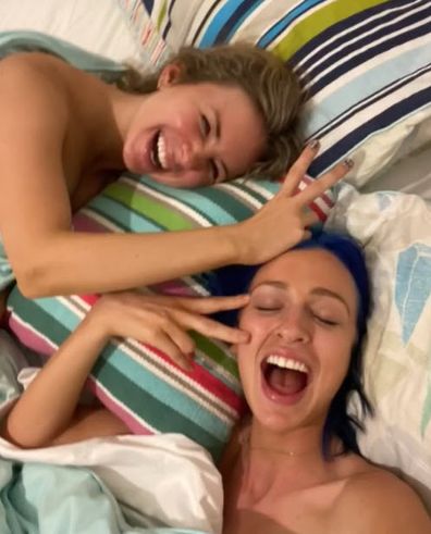Chantelle Otten cancer scare with friend