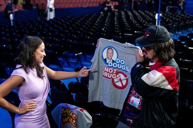 Stephen Colbert and AOC