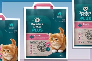 9PR: Breeders Choice Plus Kitten Litter, 10L