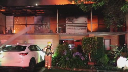 House fire sparked by faulty Christmas lights in Leonay Sydney