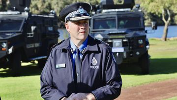 WA police commissioner Col Blanch.