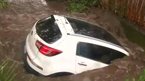 Flooding in the Adelaide region. (9NEWS)