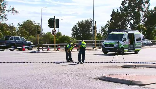 A taxi driver found the father badly injured.