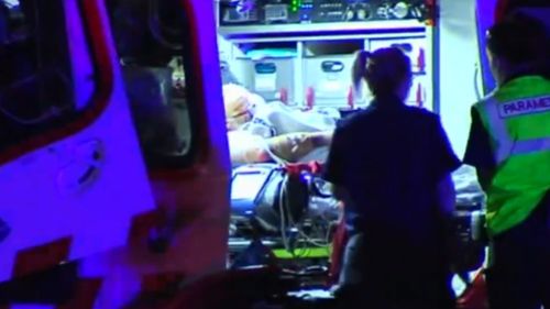 A Melton man suffered serious burns after a firework blew up in his face. (9NEWS)