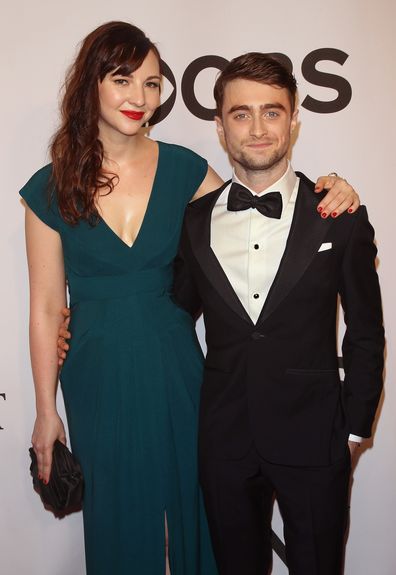 Erin Darke and Daniel Radcliffe attend American Theatre Wing's 68th Annual Tony Awards at Radio City Music Hall on June 8, 2014 in New York City.