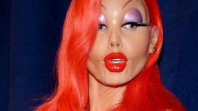 Heidi Klum as Jessica Rabbit.