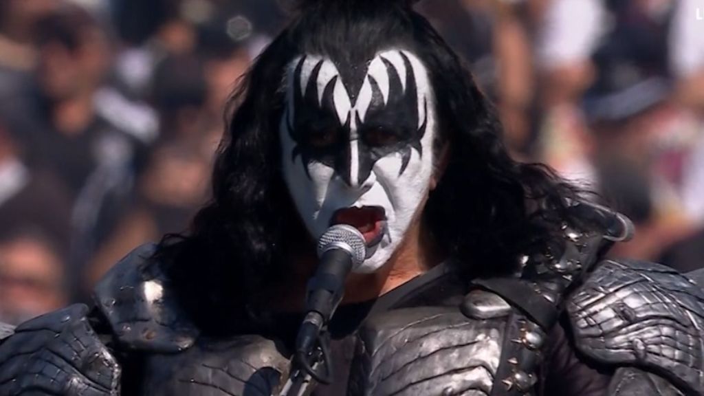 'Perfect choice': Kiss deliver on bold Meatloaf promise with firey AFL grand final performance