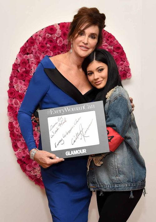 Caitlyn Jenner with her daughter Kylie. (Getty)