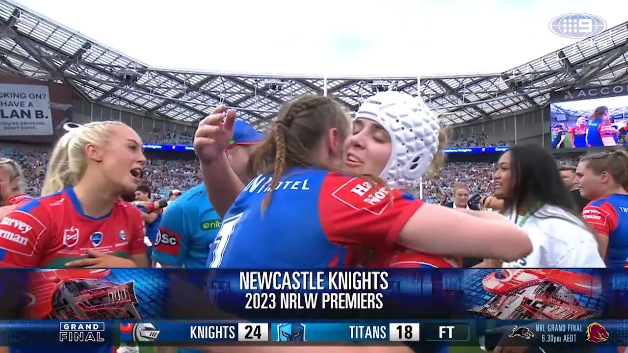 Dally M star's stunning late heroics seals comeback win, back-to-back NRLW titles for Knights