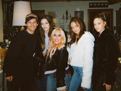 Louis Tomlinson, Félicité Tomlinson, Charlotte 'Lottie' Tomlinson, Phoebe and Daisy Tomlinson