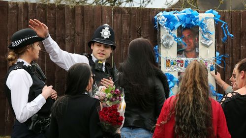 Relatives clash with police over shrine for thief killed in home invasion