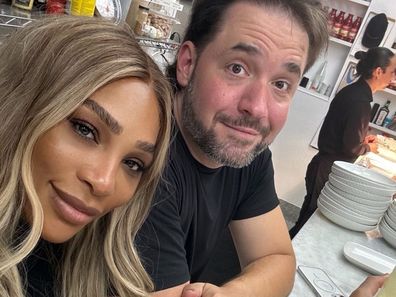 Alexis Ohanian and Serena Williams