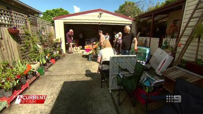 Ron and Maureen Gardner have been running garage sales for eight years from their little weatherboard house in the country Victoria.