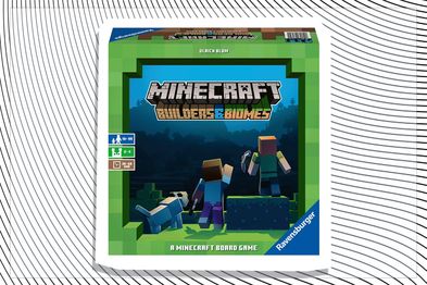 Minecraft Builders and Biomes family boardgame