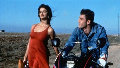 A still from José Juan Bigas Luna's film Jamón Jamón starring Penélope Cruz and Javier Bardem. 1992.