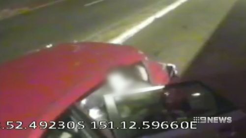 Sydney Uber Driver passenger death CCTV