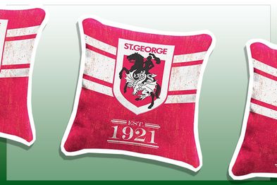 9PR: St George Illawarra Dragons NRL Heritage Cushion