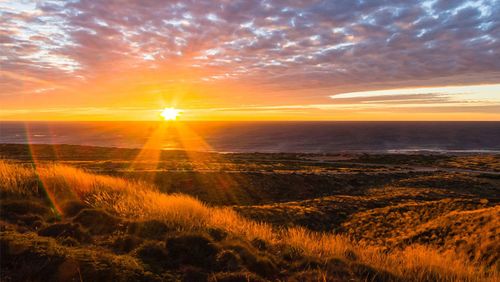 A sunrise