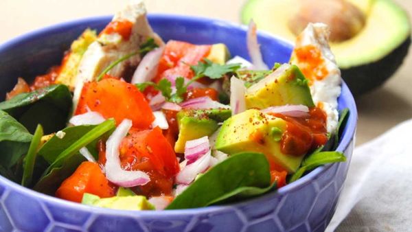 Susie Burrell's hangover cure Mexican salad. Image: Supplied