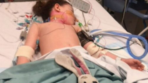 It took five consultations for doctors to properly diagnose Savannah. (9NEWS)