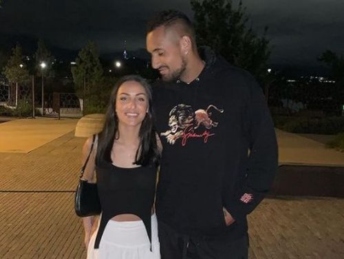 Nick Kyrgios and Chiara Passari