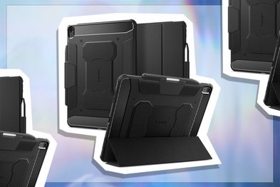 9PR: Spigen Rugged Armor Pro Case for Apple iPad Air 13-inch, Black